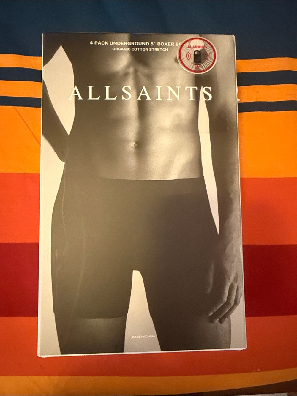 AllSaints Black Boxer Briefs Pack - Black set of 4